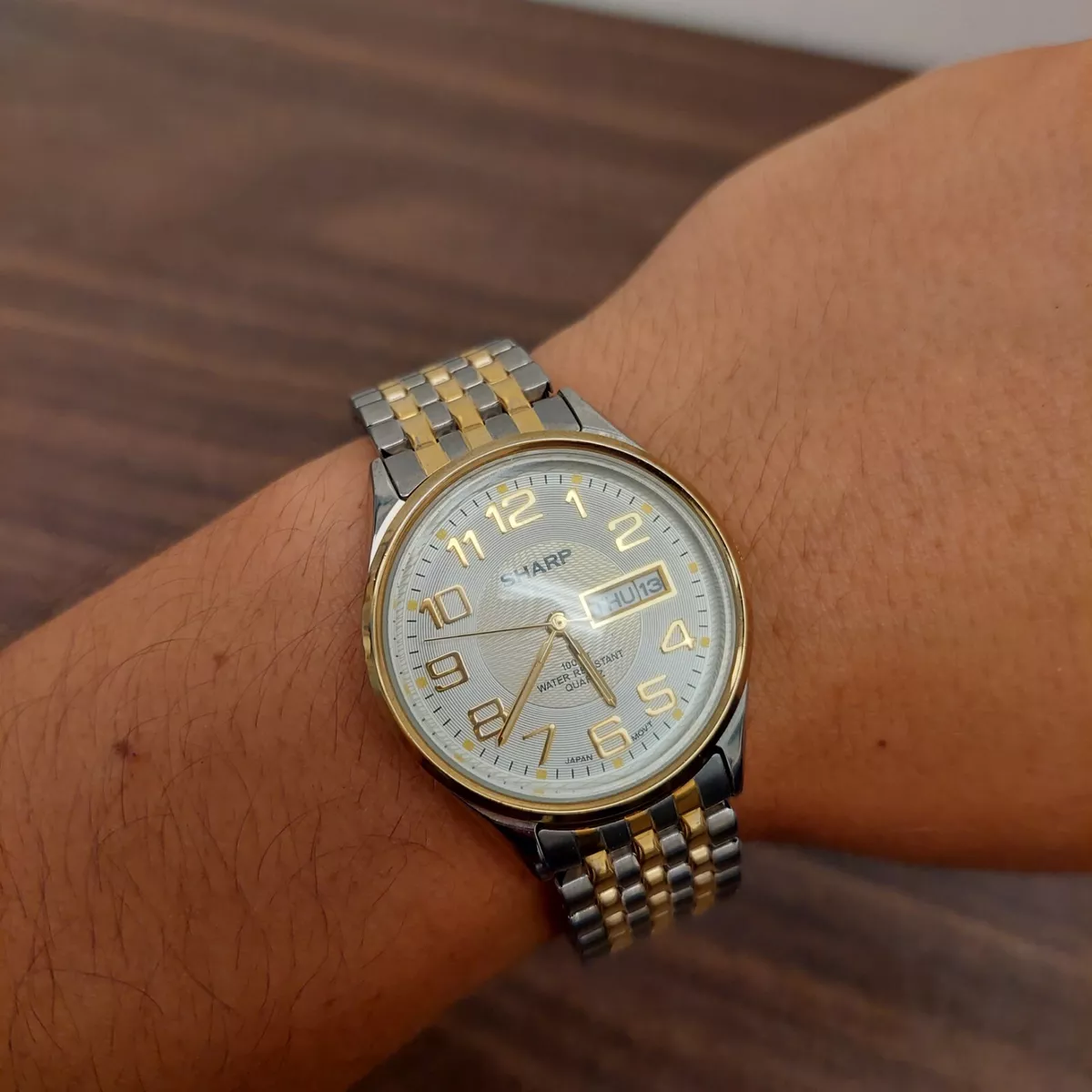 Sharp wrist best sale watch