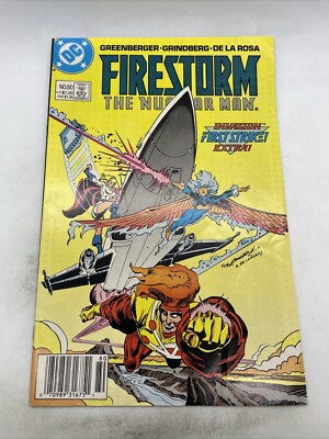 DC COMICS: FIRESTORM THE NUCLEAR MAN First Strike #80 1988