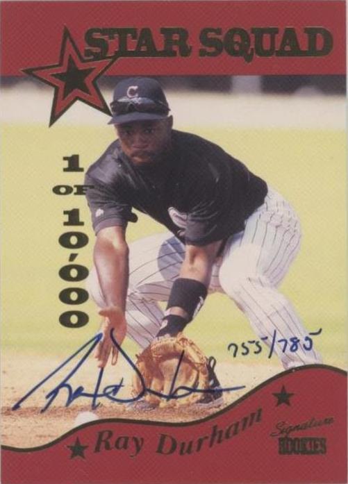 1995 Signature Rookies Old Judge - Star Squad Ray Durham #SS8 ...
