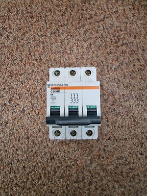 Merlin Gerin Multi 9 C60HD D6 415V AC Leitungsschutzschalter