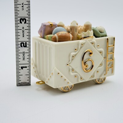 Lenox The Happy Birthday Express Train Sensational Six Porcelain