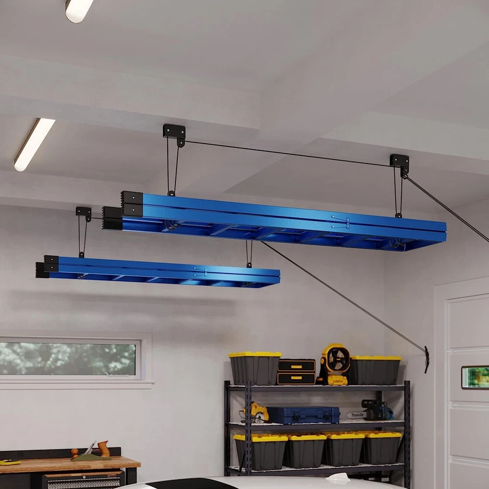 Kayak Bike Bicycle Ceiling Hanger Lift Pulley Hoist Storage Stand Garage Rack AU - image 4 of 4
