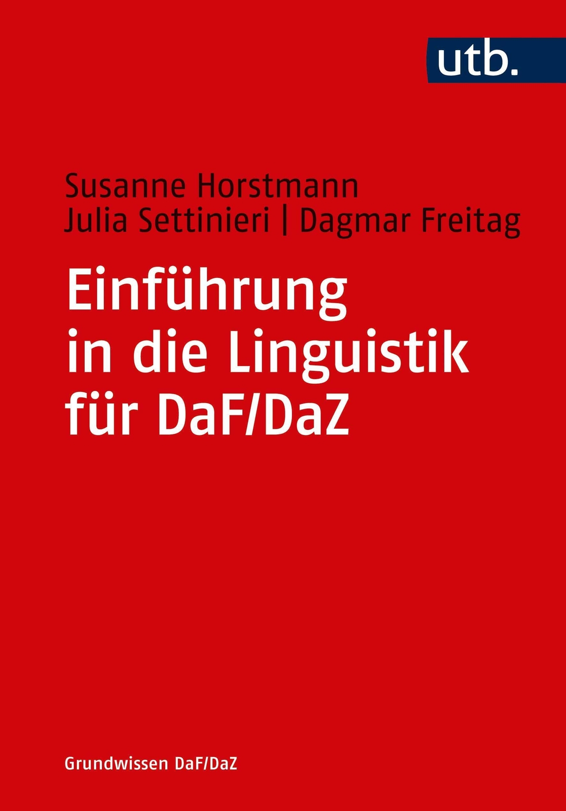 Thumbnail - Susanne Horstmann (u. A.) | Einführung In Die Linguistik Für Daf/daz |