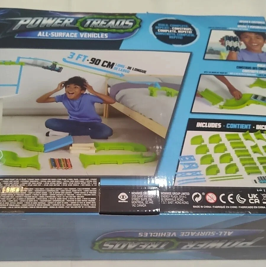 Power Treads Hyperdrive Zipline Car Set  (60 Pieces Plus Vehicle) - Image 2 of 4