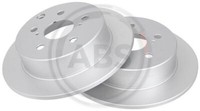 2X A.B.S. 17912 Bremsscheibe Hinten FüR Toyota