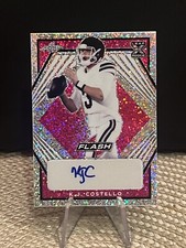 2021 Leaf Flash Football K.J. COSTELLO #BA-KJC Rookie Pink Autograph 9/15