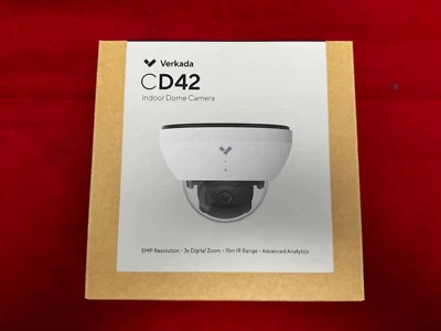 NEW Verkada CD42 Indoor Dome Camera 5MP CD42-256-HW