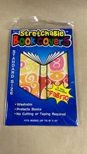 Multiple Assorted Prints 8inch X 10inch Stretchable Fabric Book Covers