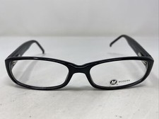 Modern Optical TOMORROW BLACK 55-17-145 Plastic Full Rim Eyeglasses Frame X476