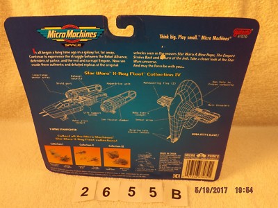 Vintage Star Wars Micro Machines X-Ray Fleet Collection I II III