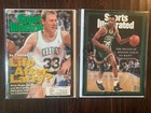 Larry Bird Reggie Lewis Sports Illustrated, March 23, 1992, Aug 9 1993 Celtics