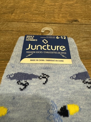 Herren Juncture Angeln Neuheit Socken Größe 6-12 neu mit Etikett - Bild 3 von 6