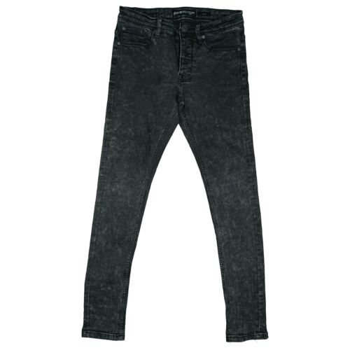 own the streets Duncan Damen Jeans Hose stretch Skinny slim 36 W28 L32 grau acid - Bild 1 von 5