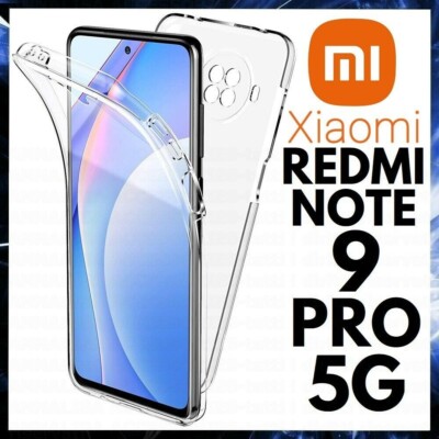 CASE For XIAOMI REDMI NOTE 9 PRO 5G TRANSPARENT TPU CLEAR SILICONE PHONE COVER