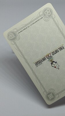 Final Fantasy 25th Anniversary Playing Cards Club Q Square Enix