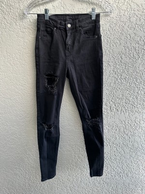 Topshop  Black Skinny Jeans Womens Size