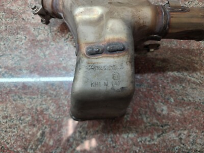 2013-2024 Kawasaki Ninja ZX-6R OEM Pre-Muffler Mid-Pipe Exhaust