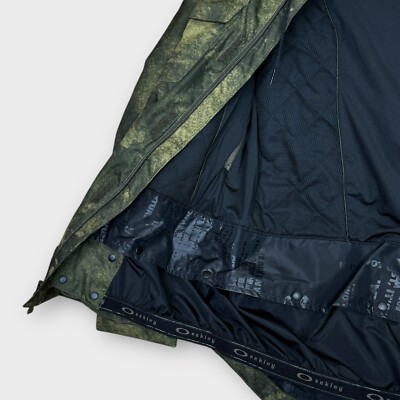 Oakley Regular Fit Biozone FN DRY 10k Ski Jacket Size Small Green