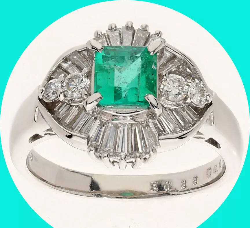 Platinum emerald sale