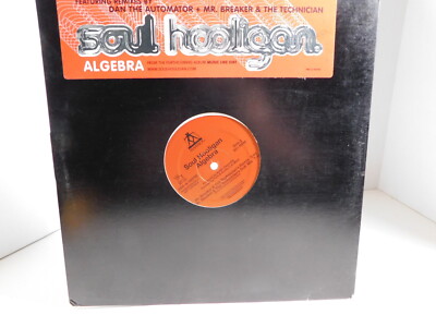 Soul Hooligan   Algebra 12'' Single PROMO 2001 Breakbeat