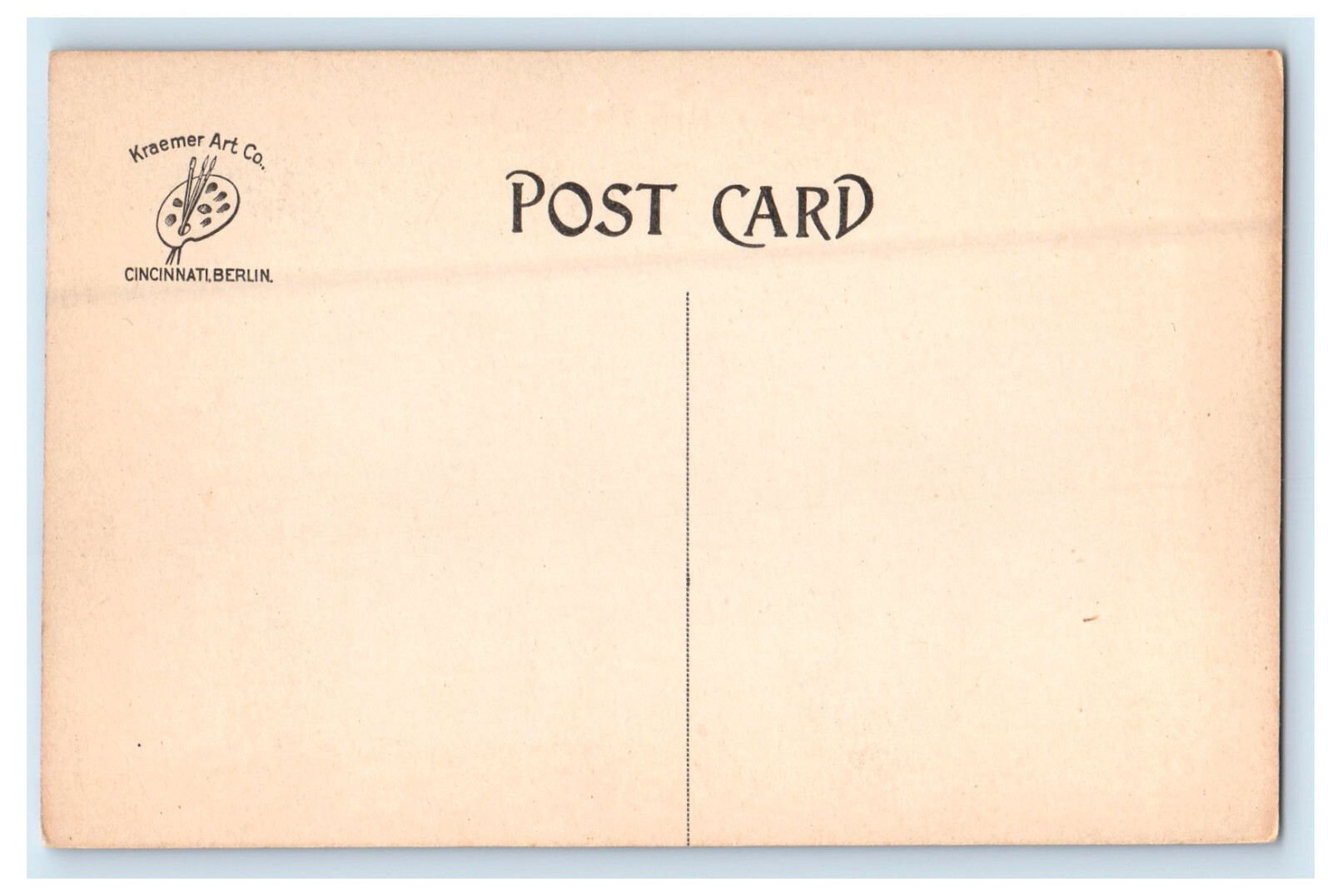 c1940s Delacroix New Trenton Indiana IN Unposted Kraemer Art Co