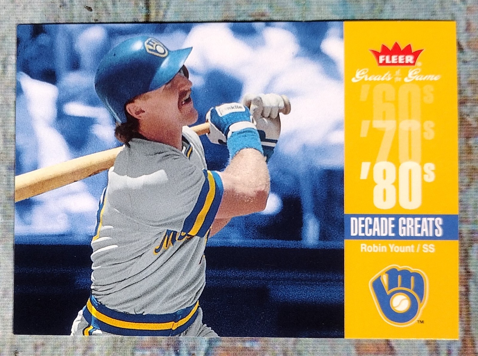 Robin Yount 2006 Fleer Greats of the Game - Decade Greats DEC-RY