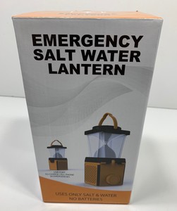 emergency salt water lamp