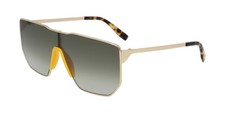 NEW Lacoste L221S 714 Gold Shield Sunglasses 58mm with Lacoste Case