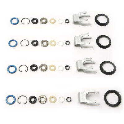 4x Fuel Injector O-Ring Seals Repair Kits Fit For Benz C-Class E-Class ...