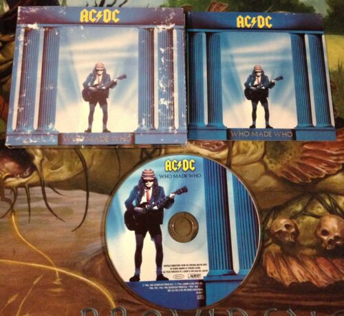AC/DC - Who Made Who CD 2003 EPIC DIGIPAK Maximum Overdrive Stephen King Horror - Picture 1 of 1