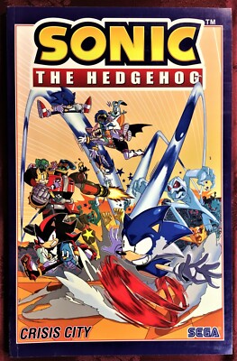 SONIC The HEDGEHOG Comic Book IDW Vol 5 April 2020 CRISIS CITY