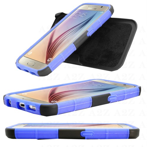 Galaxy S6 Survivor Heavy Duty Defender Shockproof With Stand Case Tough Cover - Picture 16 of 18