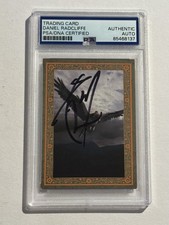 DANIEL RADCLIFFE SIGNED AUTO Harry Potter Evolution TCG Panini Wizarding PSA