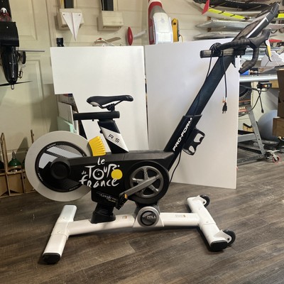 Proform Le Tour de France Training Stationary Bike Magnetic Wheel Electric 