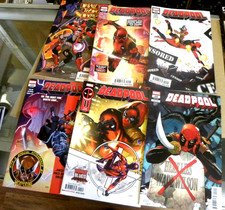 Marvel 2025 6 issues DEADPOOL 10 11 13 14 15 (#350) NEGASONIC TEENAGE 1 qq NM
