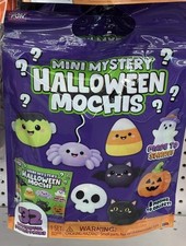 2 PACKS Crazy Fun Mini Mystery Halloween Mochis Blind Bags 32ct RMS NEW SEALED