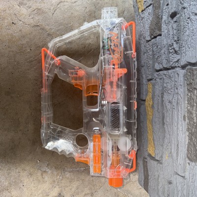 NERF E0733 Modulus Nerf Motorized Light-Up Toy Blaster Tested Working