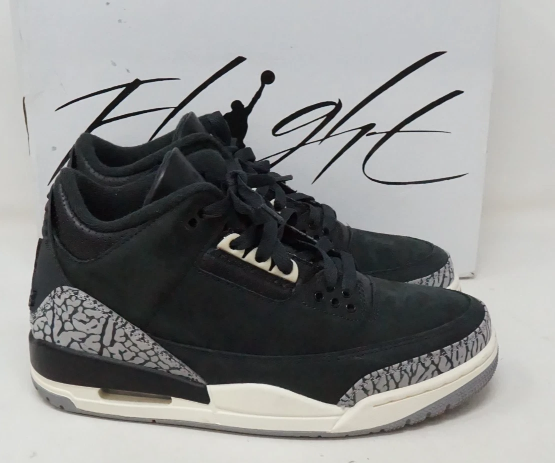 Preços baixos em Jordan 3 Retro Off Noir W | eBay