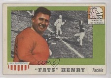 1955 Topps All American Fats Henry #100 HOF 07ap
