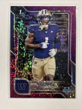 2025 Bowman University Chrome JONAH COLEMAN Fuchsia Mini-Diamond Refractor /225