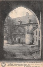 BELGIUM TRAZEGNIES CASTLE TREE AND WELL SAINT LAURENT