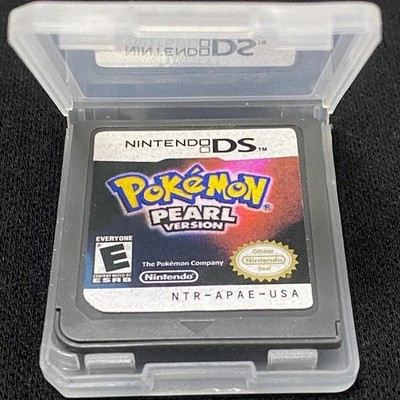 Pokémon Pearl Version Game Card for DS 2DS 3DS NDSI NDS Tested Works