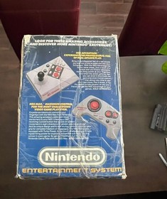 Nintendo NES Console Power Set w/ Power Pad in Box and Triple Game Pak