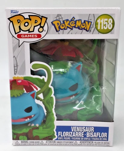 Funko Pop! Games Pokemon Venusaur #1158 Premium Edition
