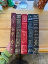 Franklin Library 5 Book Lot Chekhov, Hardy, I...