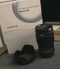 NEAR MINT Laowa 58mm f/2.8 FFII 2X Macro APO Lens - Sony E (Similar to 90mm)