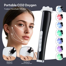 CO2 Oxygen Bubble Pen 5 Gear Vibration Oxygen Bubble Beauty Tool Deep Cleansing 