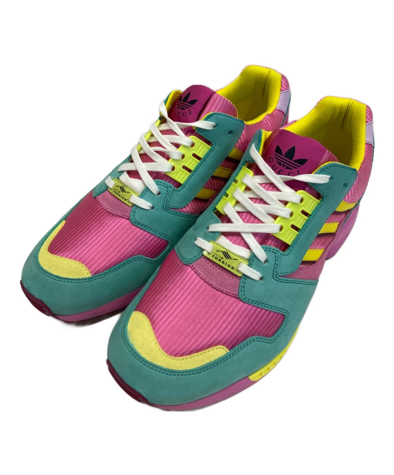 adidas / GUCCI ZX8000 rose x vert Taille : 29 cm