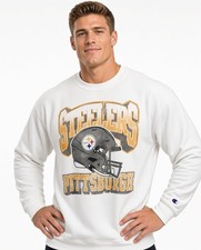Pittsburgh Steelers Champion Sweatshirt Men's Size L Officially Licensed NWT