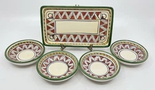 Tabletops Unlimited DERUTA Hand Painted Bowls & Trays | Southwest Look